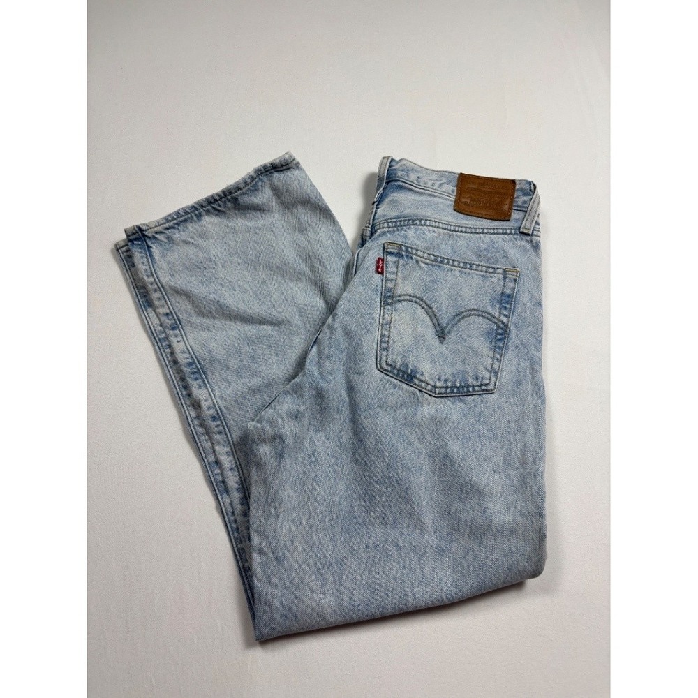 Levi's Ribcage Straight Ankle Women's Jeans Light Wash Straight Leg 30